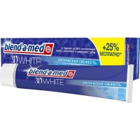 Зубная паста Blend-a-med 3D White Арктическая свежесть, 125 мл